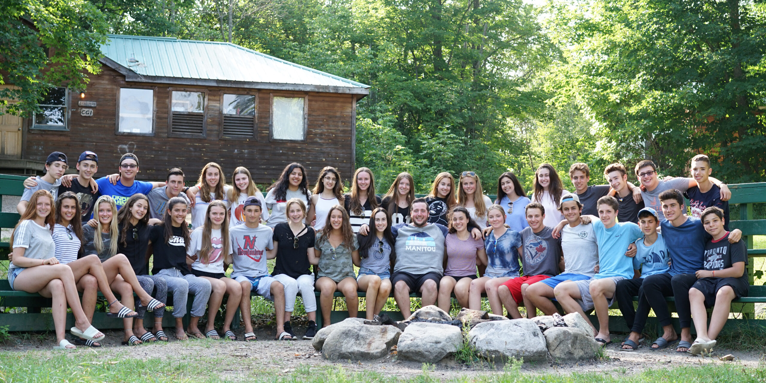 Future counsellors at Camp Manitou