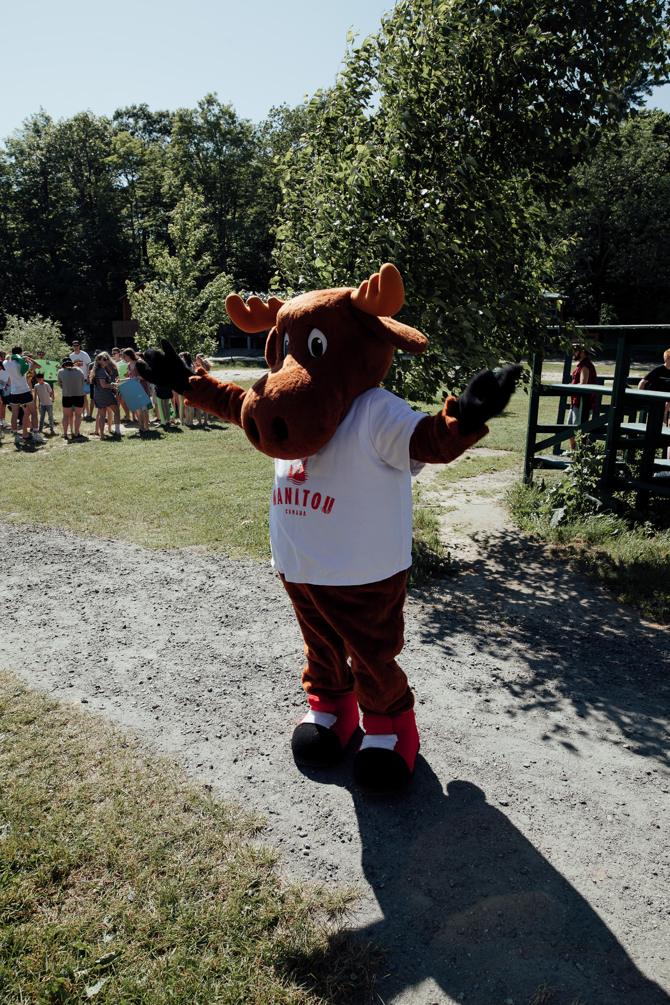 Camp Manitou mascot